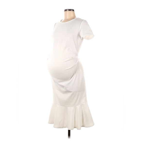 Dresses & Skirts - My Bump Ivory Maternity Dress